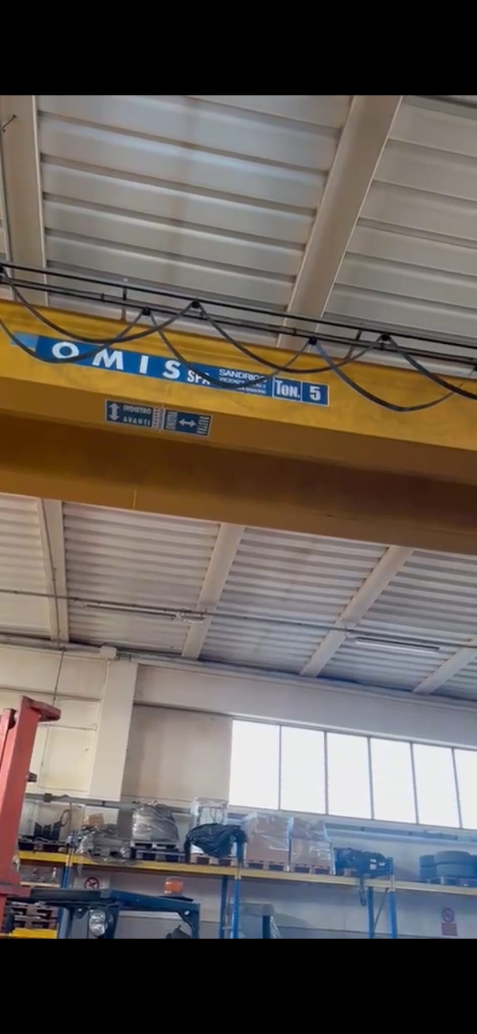 Pont roulant OMIS OPE 5Ton