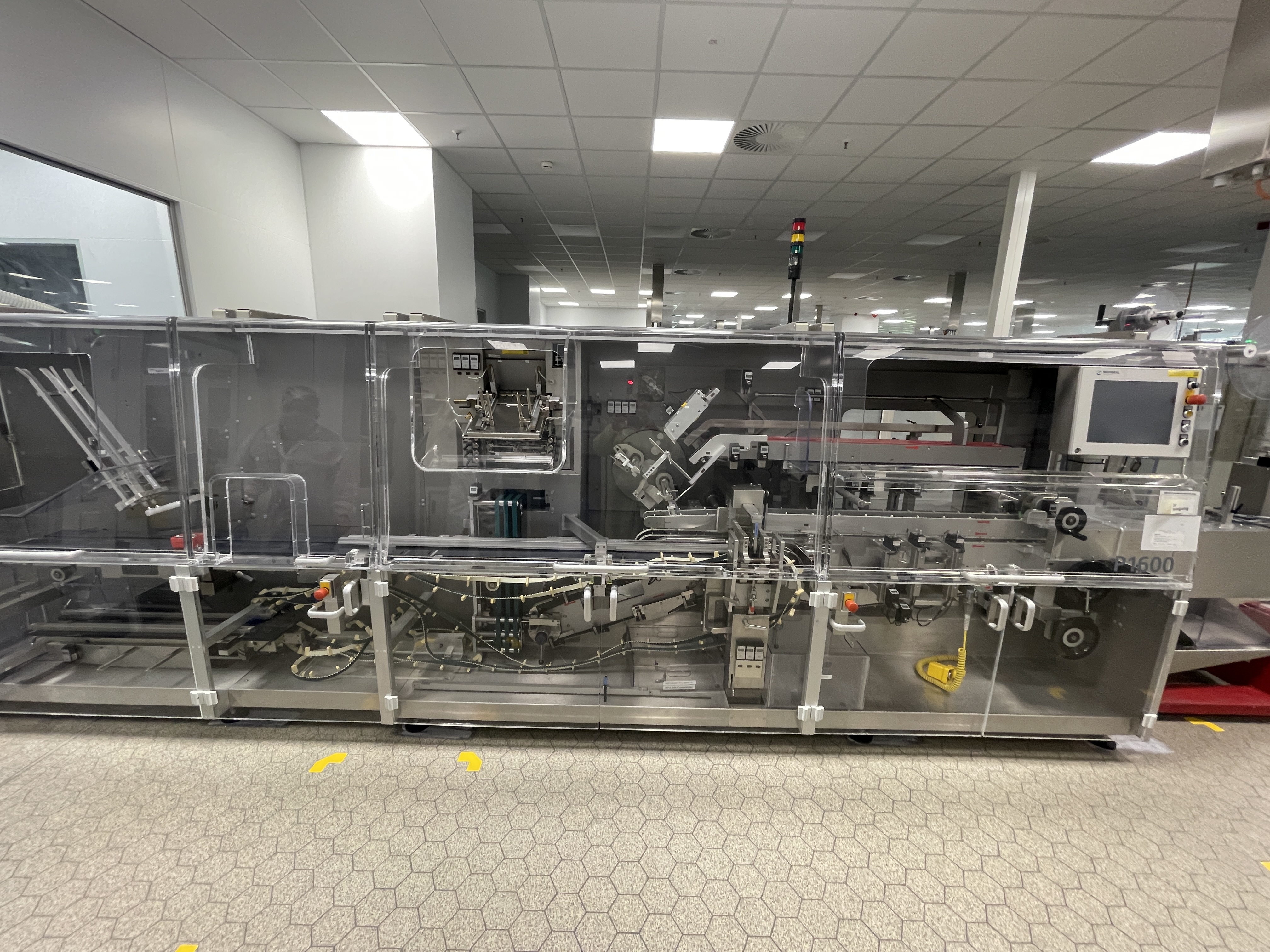 Ligne blister Klockner Mediseal CP400 + P1600 d'occasion