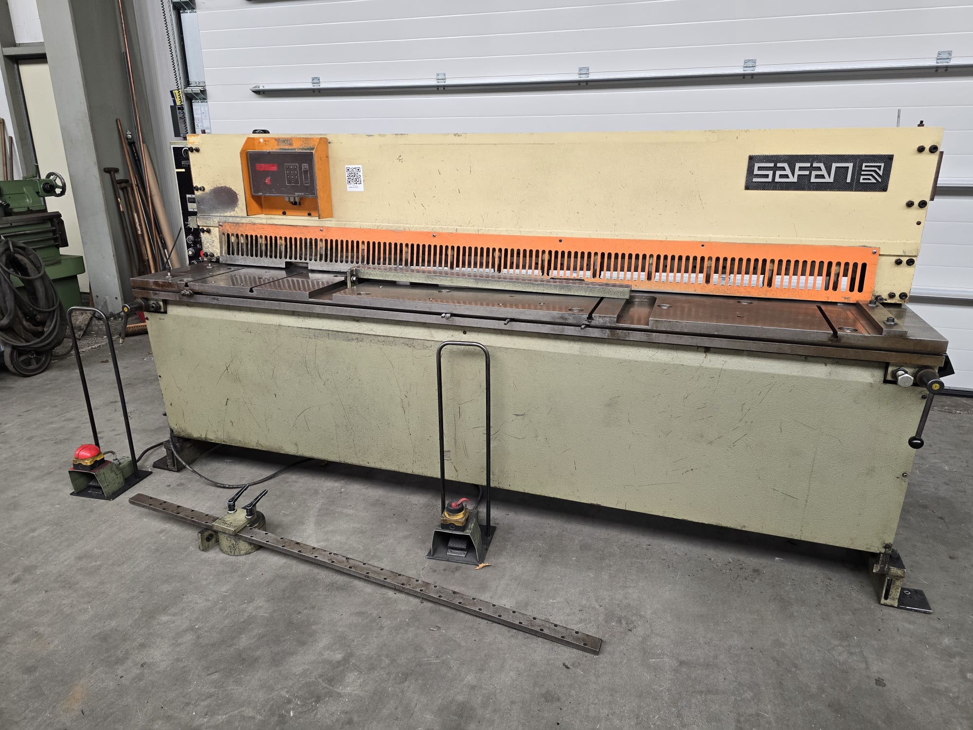 Cisaille guillotine hydraulique Safan VS 255 4