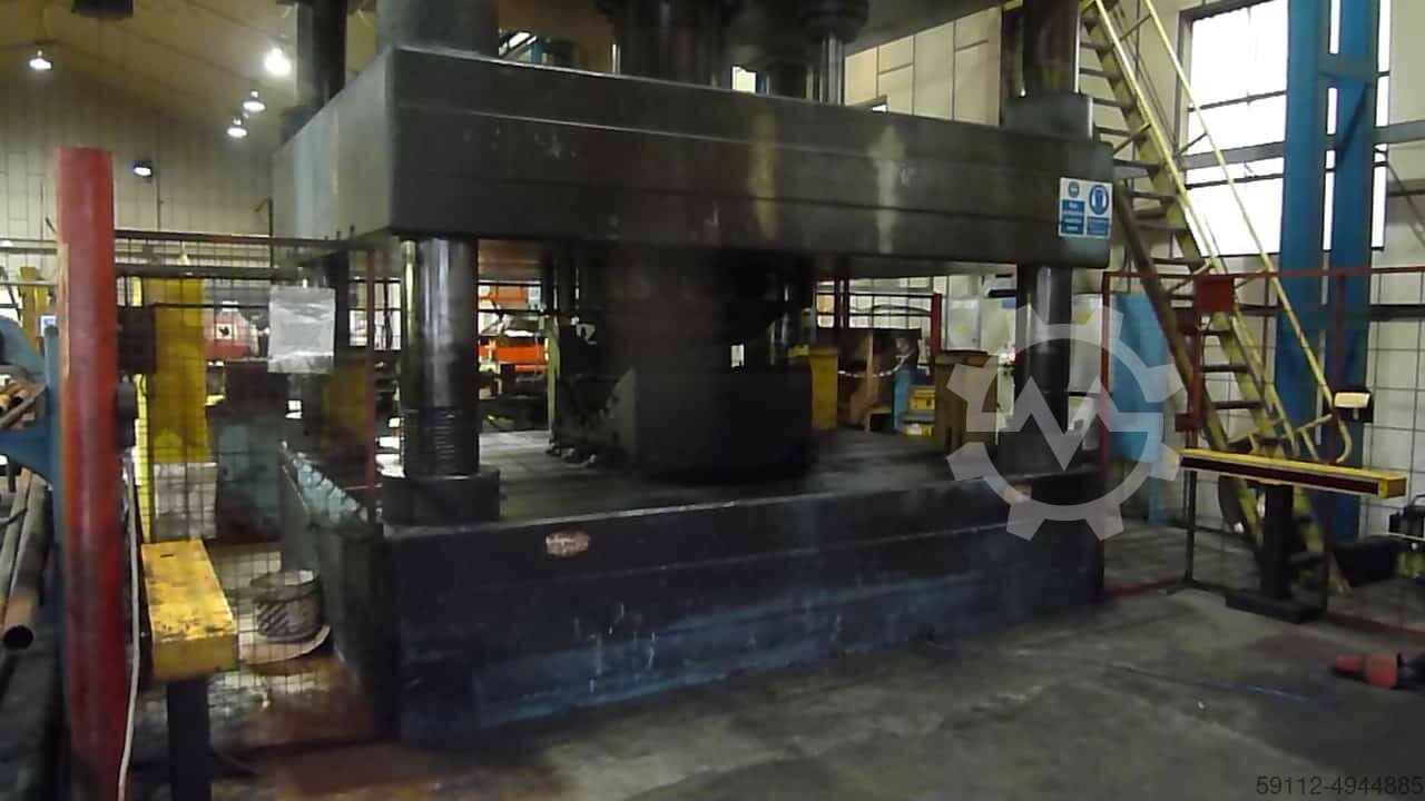 Hydraulic Press Hugh Smith 1000ton