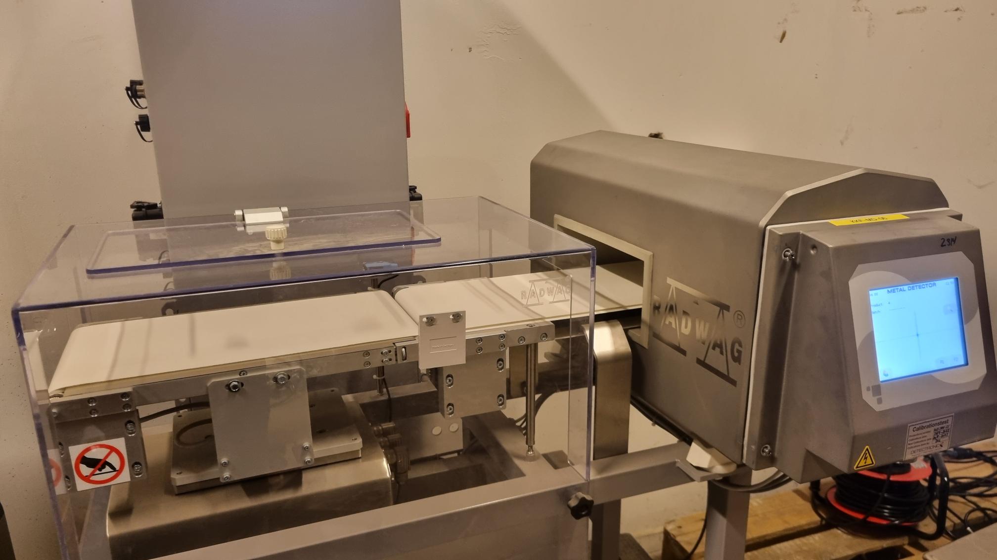 Détecteur de métaux Radwag DWM 1500 SPW