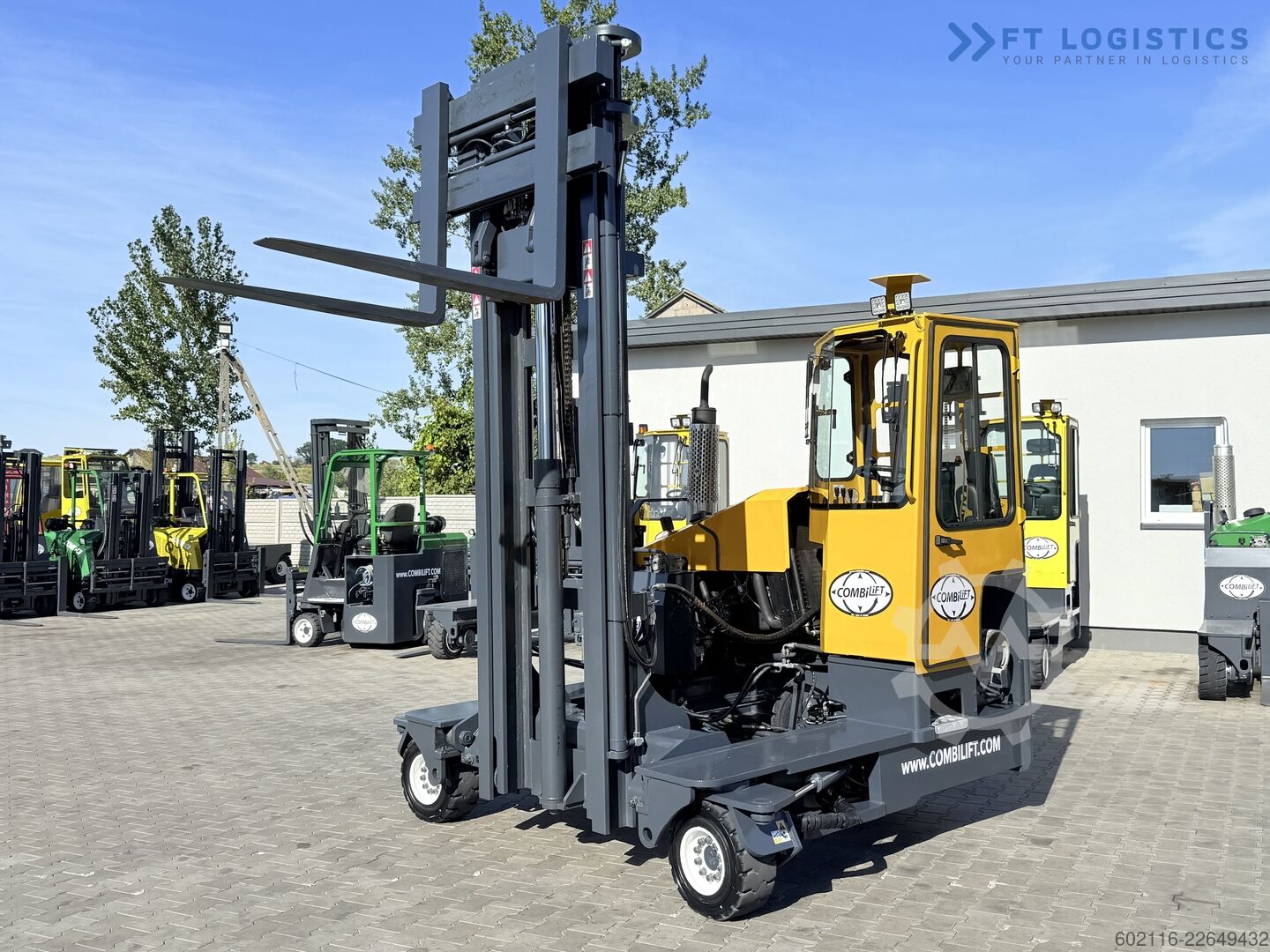 4-way forklift Combilift C4000 / GAS / DUPLEX 5500 / FREE-LIFT