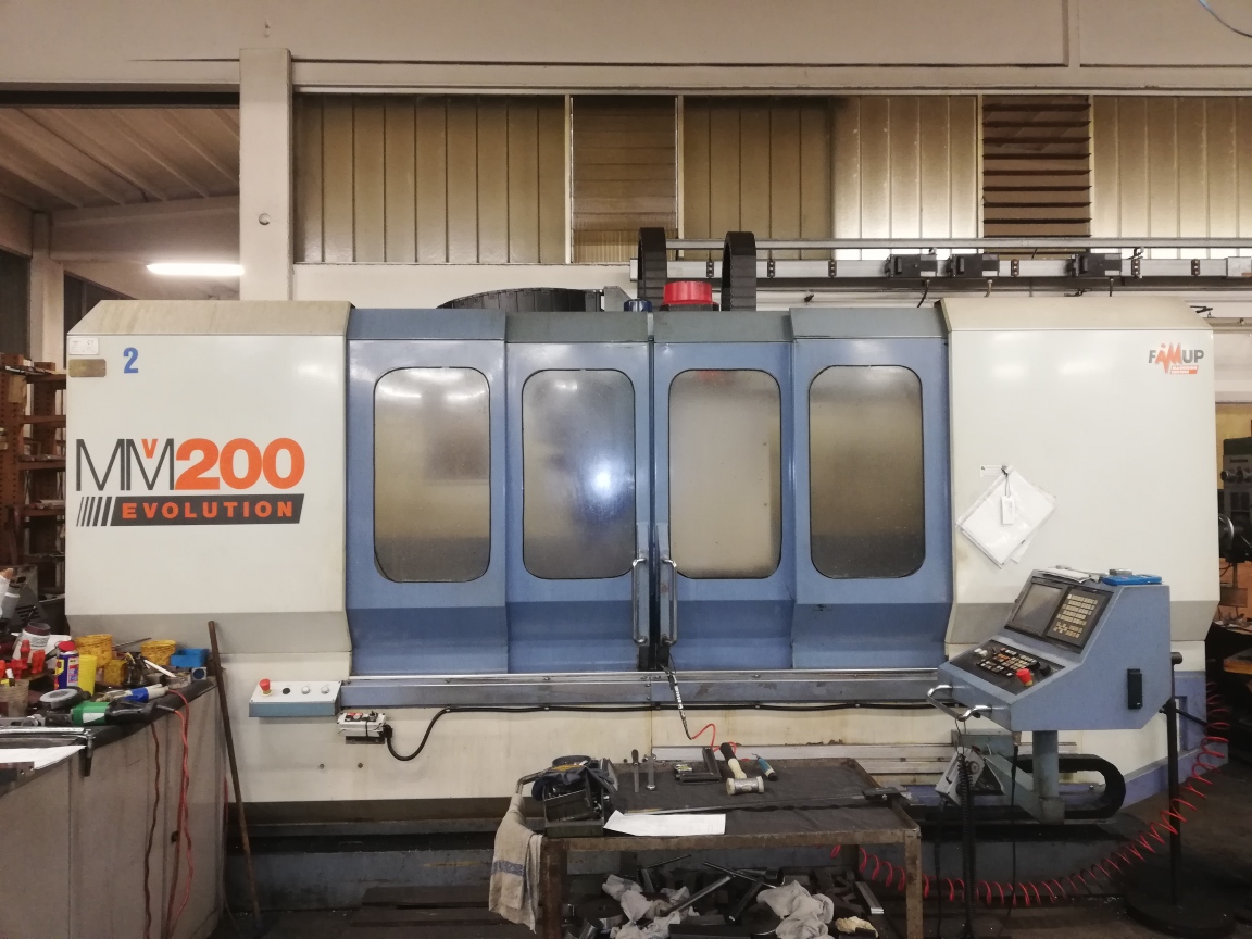 Centre d'usinage vertical FAMUP MMV 200 EVOLUTION