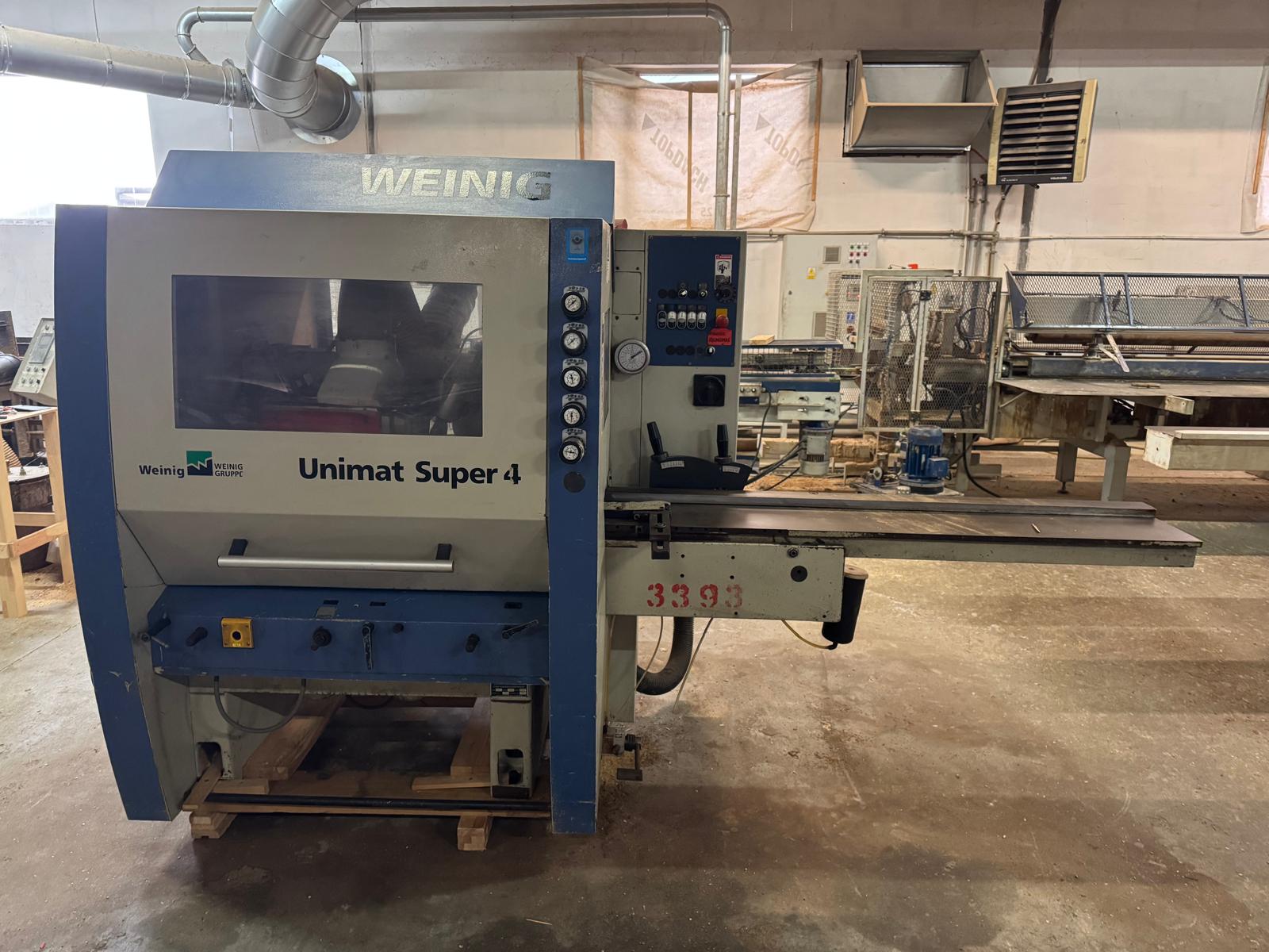 Rabot à quatre côtés WEINIG UNIMAT SUPER 4