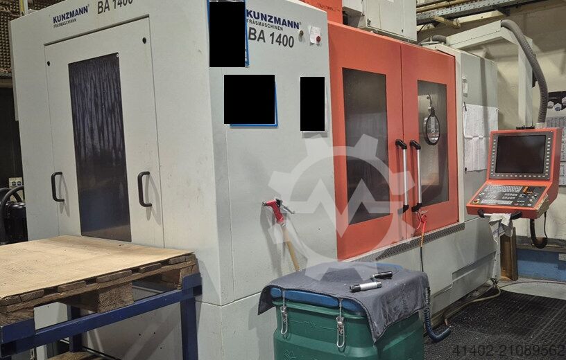 Vertical machining center Kunzmann BA 1400