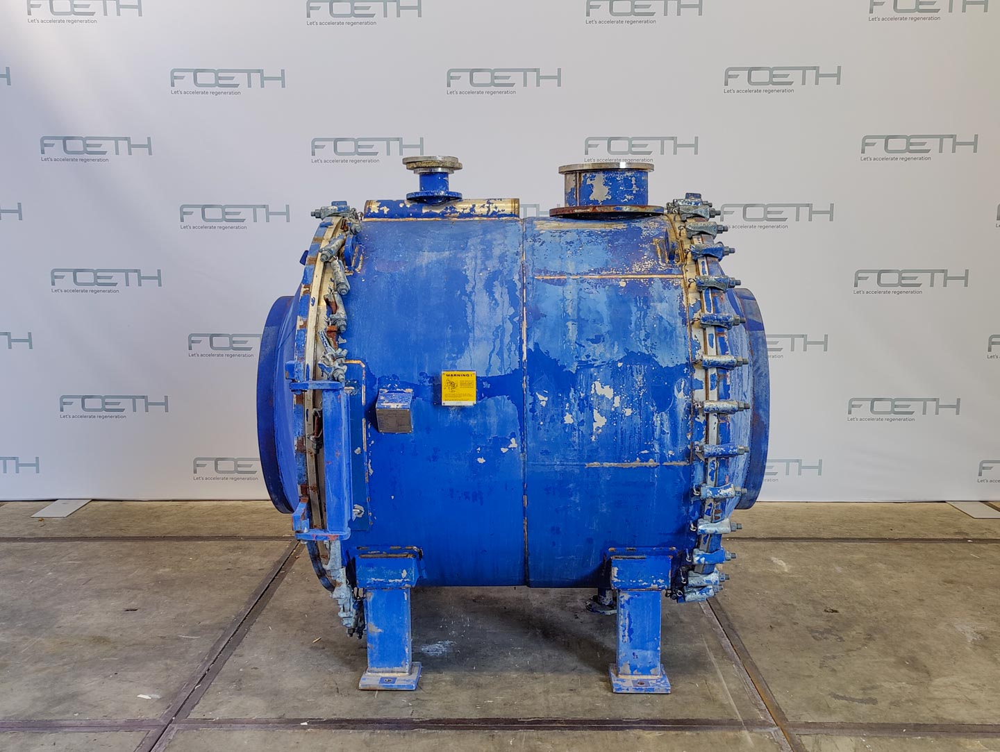 Alfa Laval 3H-C-1T - 98m² "Spiral" - Échangeur de température tubulaire