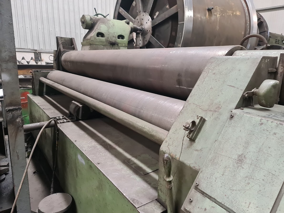 Rouleuse de tôles AB BACKTEMANS 3000 mm x 30 mm