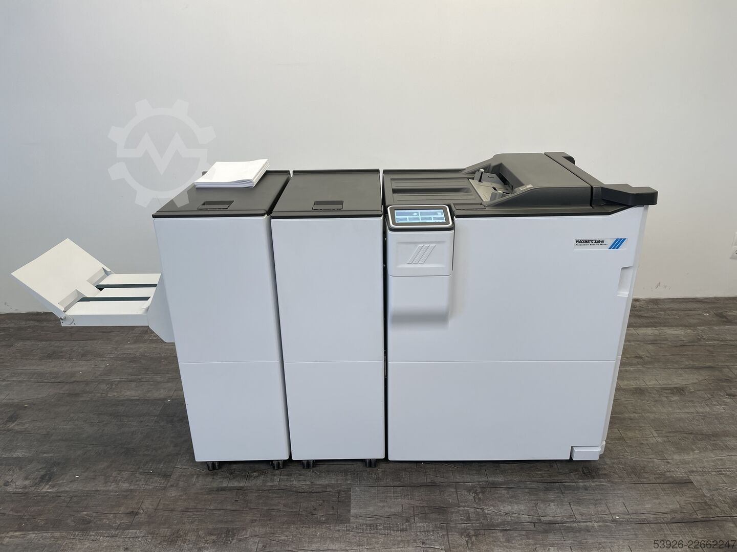 Document finishing system Plockmatic PBM 350-m
