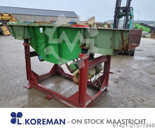 Vibrating Chute HONERT 3200-900 Honert Vibrating Chute 3200-900