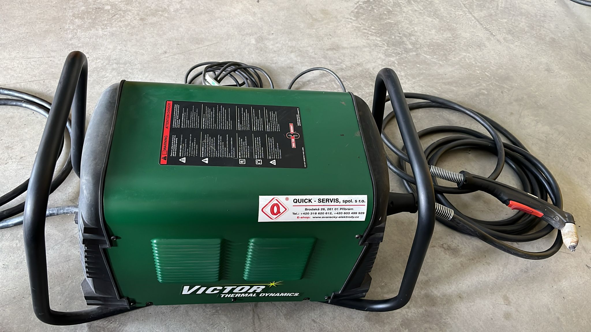 Machine de découpe plasma VICTOR CUTMASTER 20mm