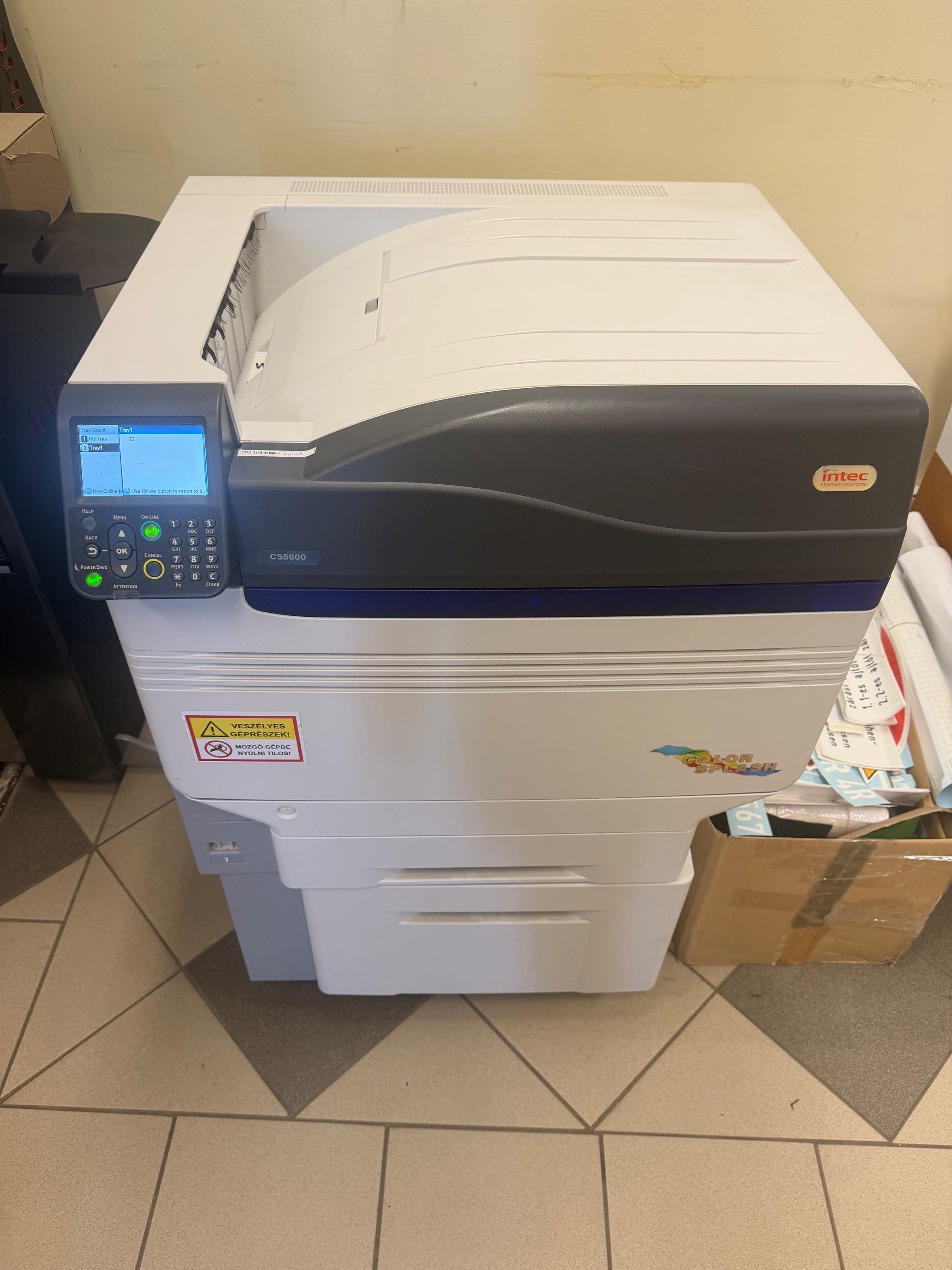 Presse numérique INTEC Printing Solutions Limited COLORSPLASH 5000