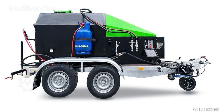 Mastic asphalt mixer TICAB Self-propelled BitumenSprayer BS-1000 SP