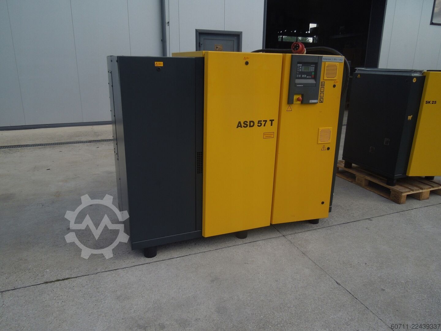 Screw compressor Kaeser ASD57T