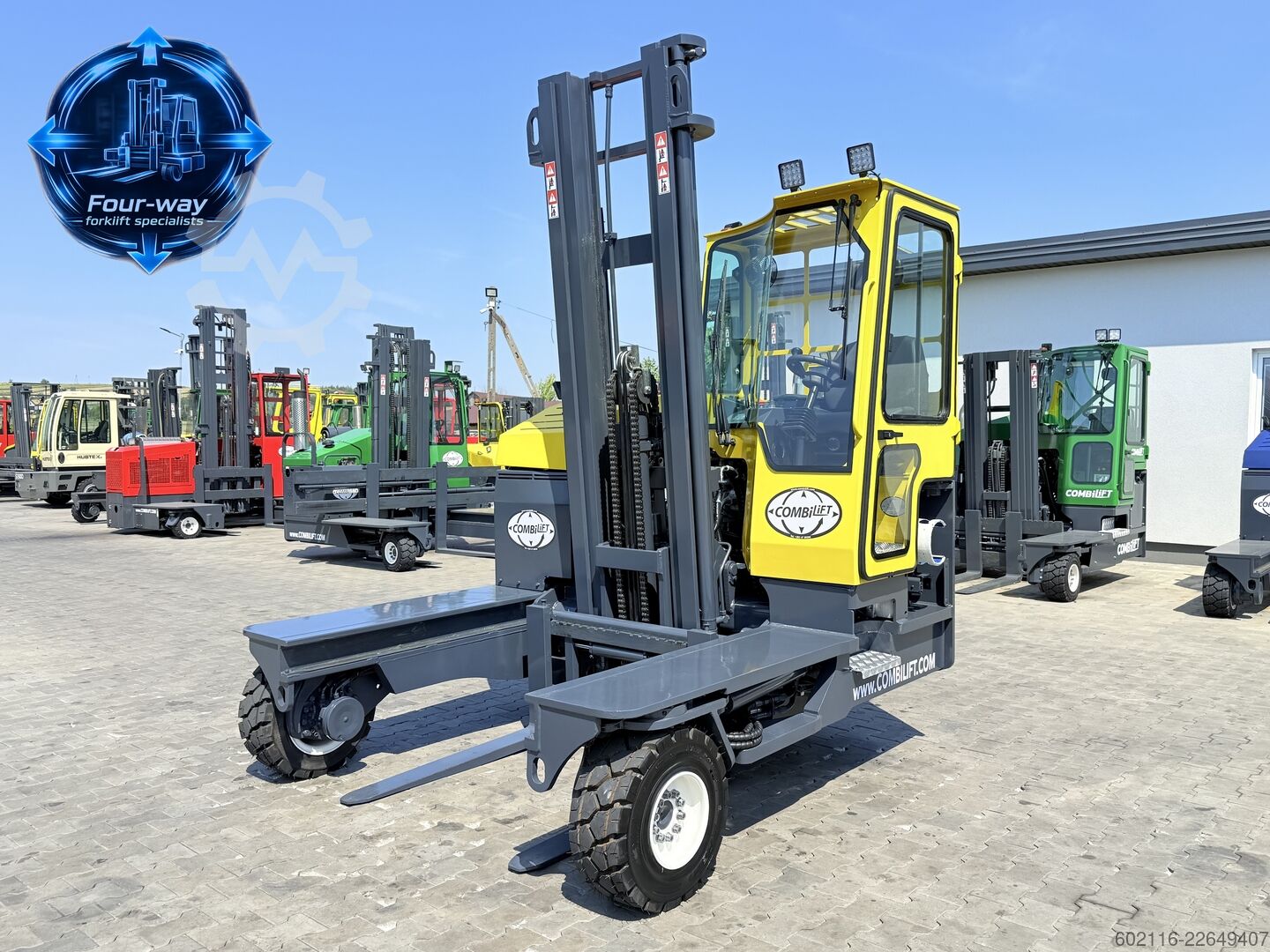 4-way forklift Combilift C5000L GAS DUPLEX 4550 SIDE-SHIFT