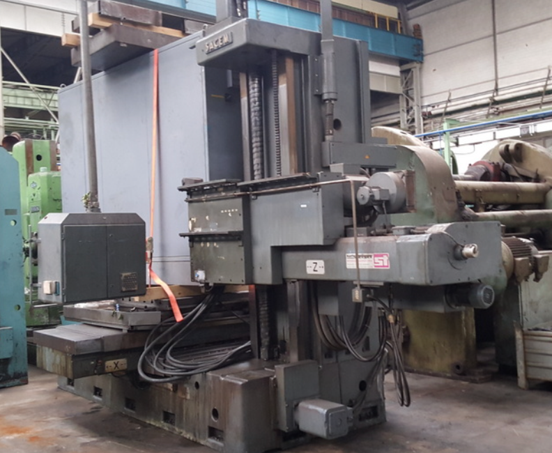 Aléseuse à montant fixe CNC Sacem MSXC 110 CNC
