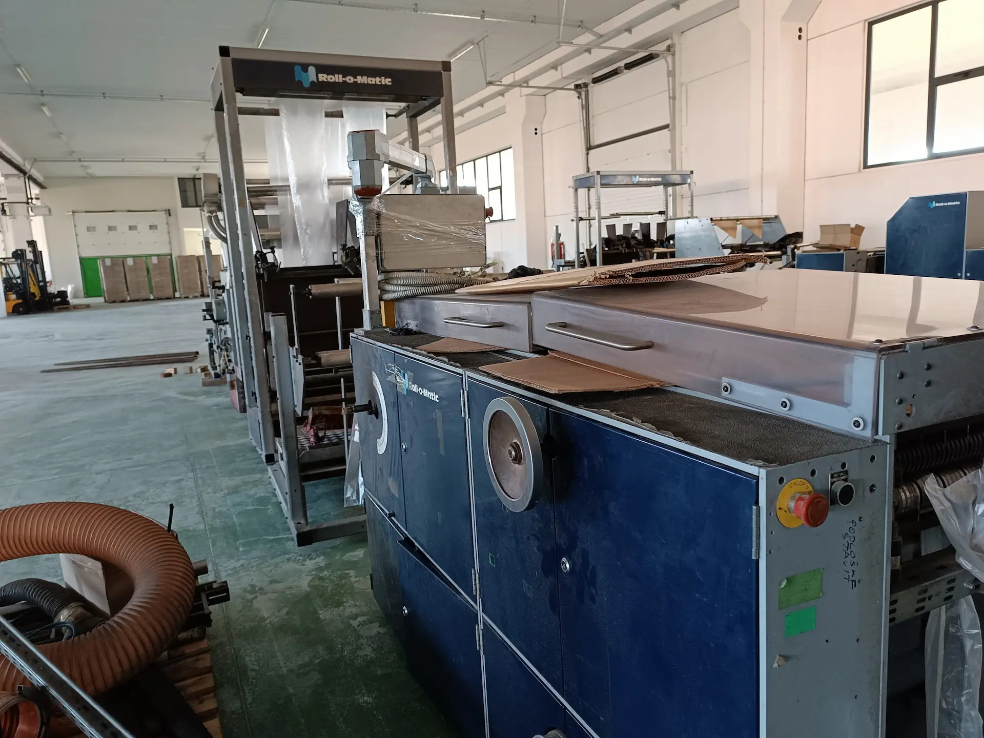 Sacs T-Shirt ROLL-O-MATIC N605/1300 sur rouleau Machine à fabriquer des sacs - 1997