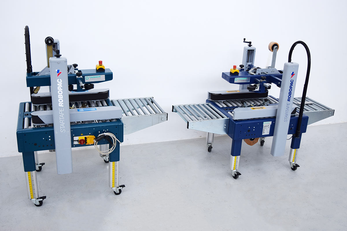 Robopac Startape 50M Machine semi-automatique à sceller les cartons