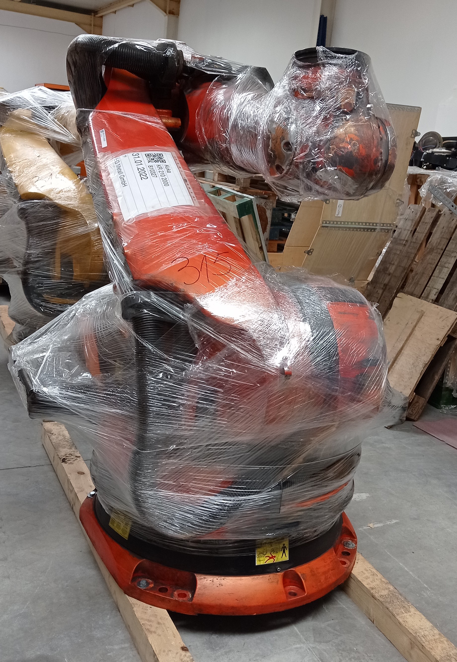 Robot industriel KUKA KR210 2000