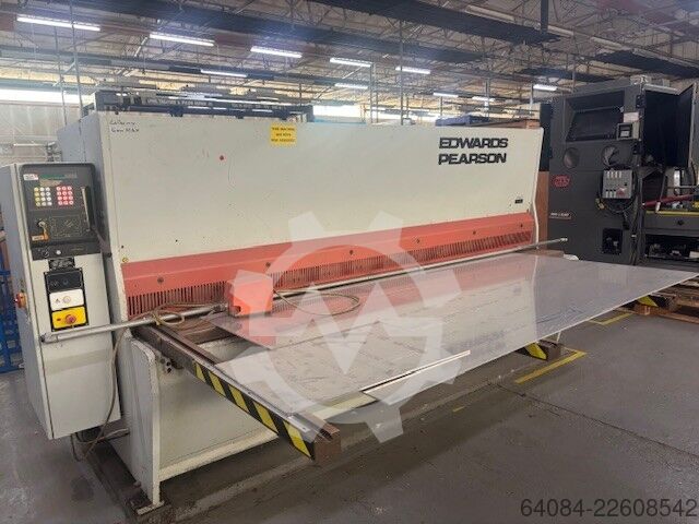 Hydraulic guillotine shear Edwards Pearson VS SHEAR