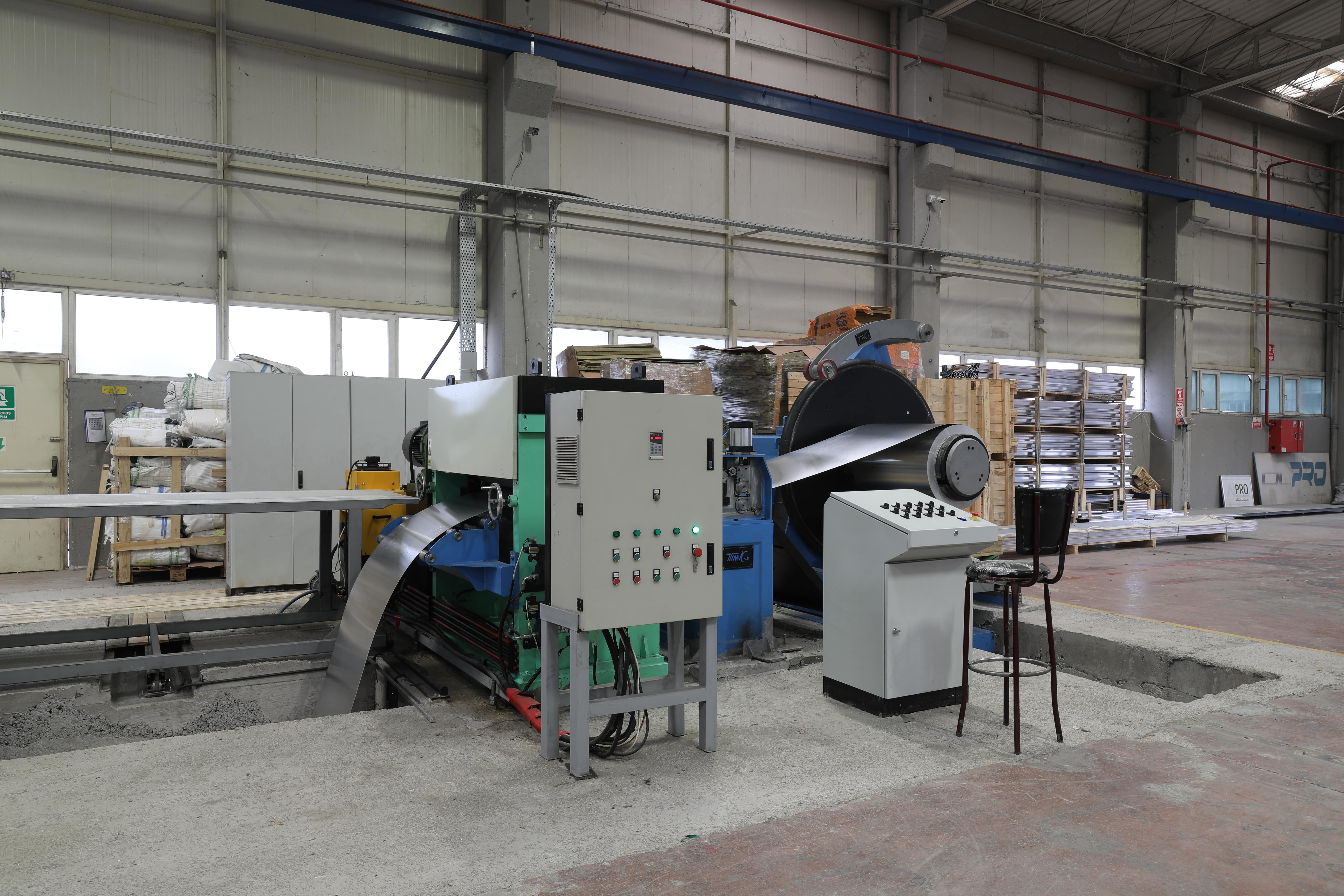 Machine de tôlerie Timko Makine Sanayi A.Ş Aluminium Coil&Sheet Perforation Machine Faible nombre d'heures