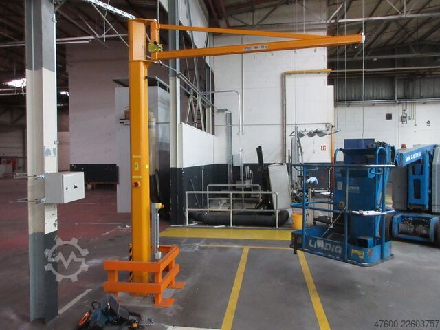 Column jib crane jib crane chain hoist Demag KBK Kran Drehkran Hallenkran 2,5m Demag KBK1 125Kg + DC Kettenzug H3,5m