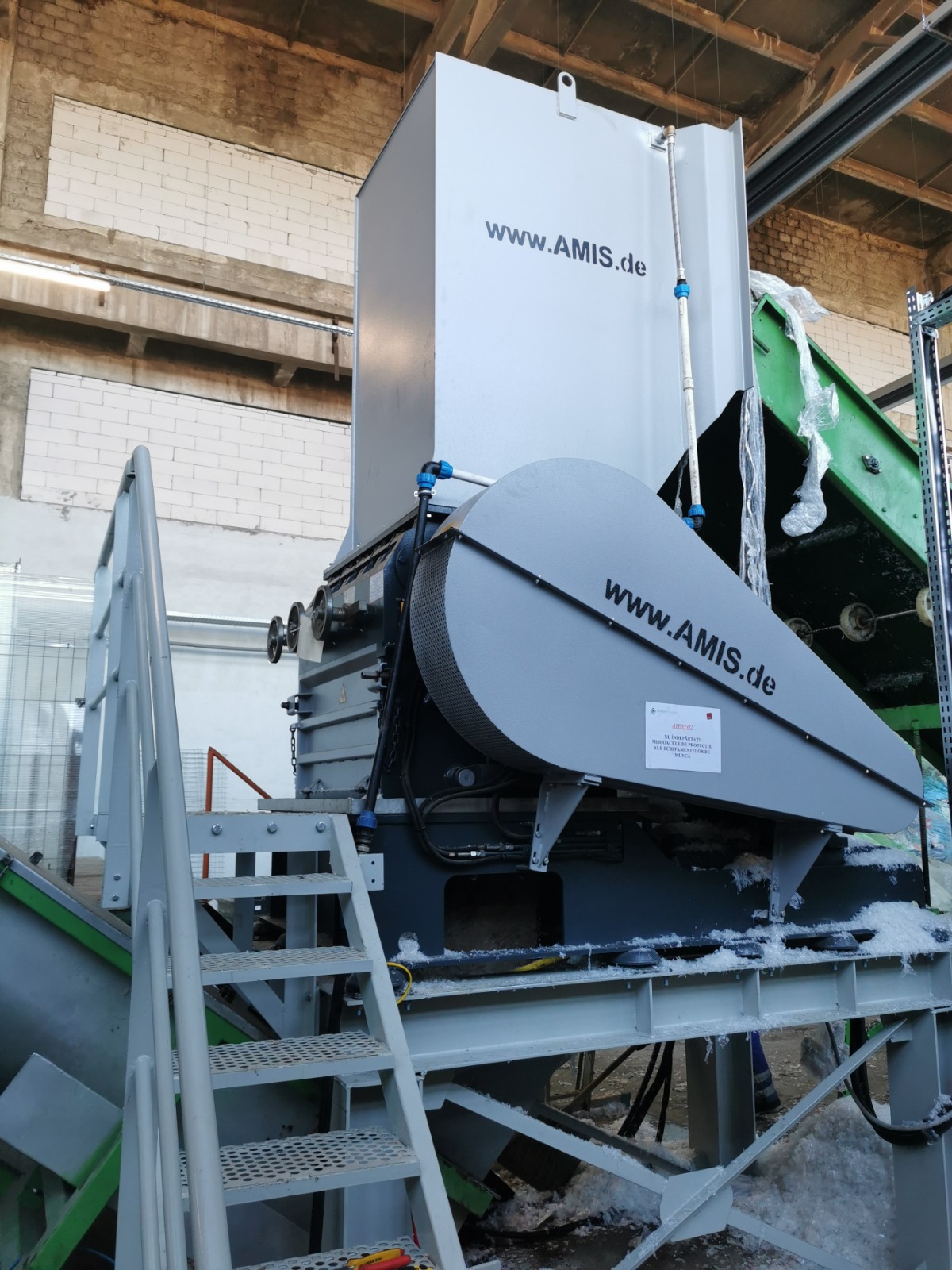 Granulateur Zerma GSH 700/1000-7-2(3)-WET Faible nombre d'heures