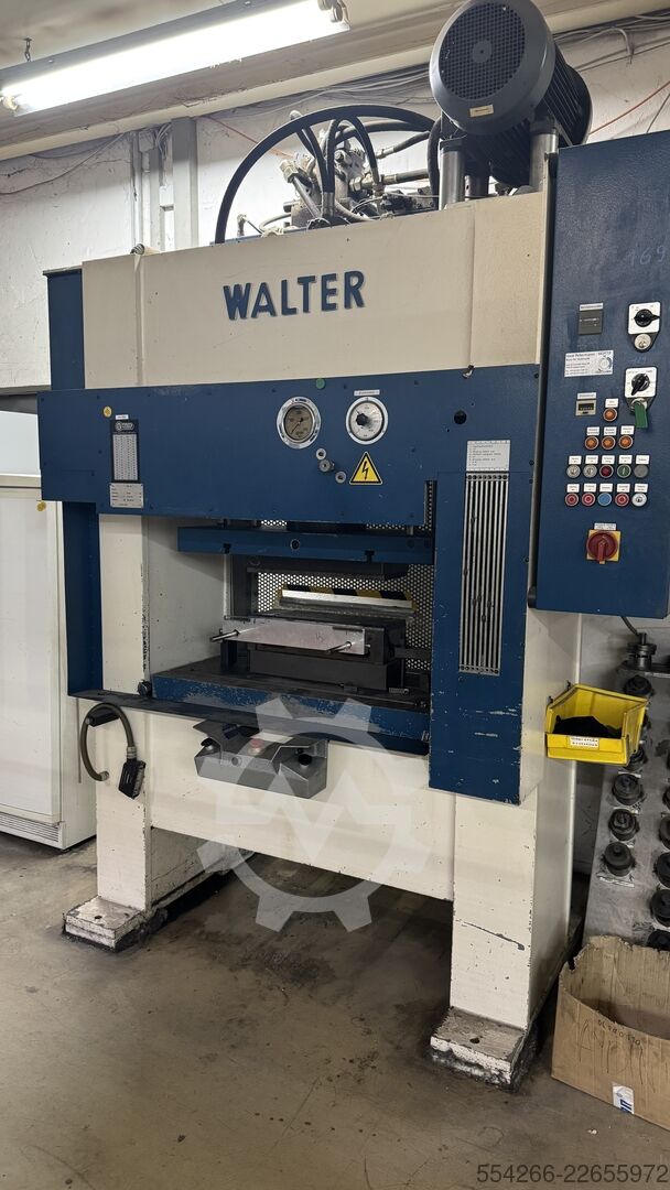 Hydraulic press Walter Hydraulikpresse