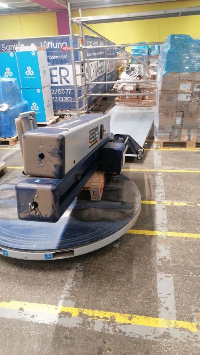 Robopac Technoplat CS 507 PDS Machine d'emballage sous film rétractable