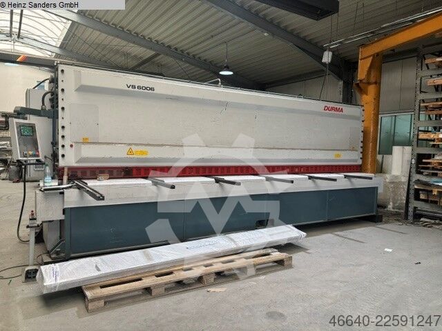 Plate Shear - Hydraulic DURMA VS 6006