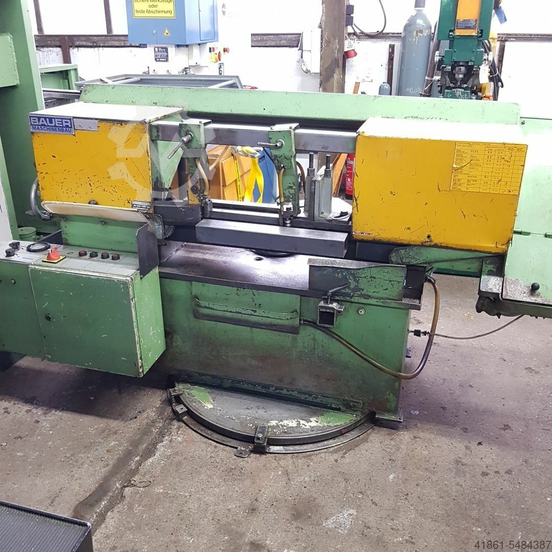 Hydr. horizontal bandsawing machine BAUER S 260