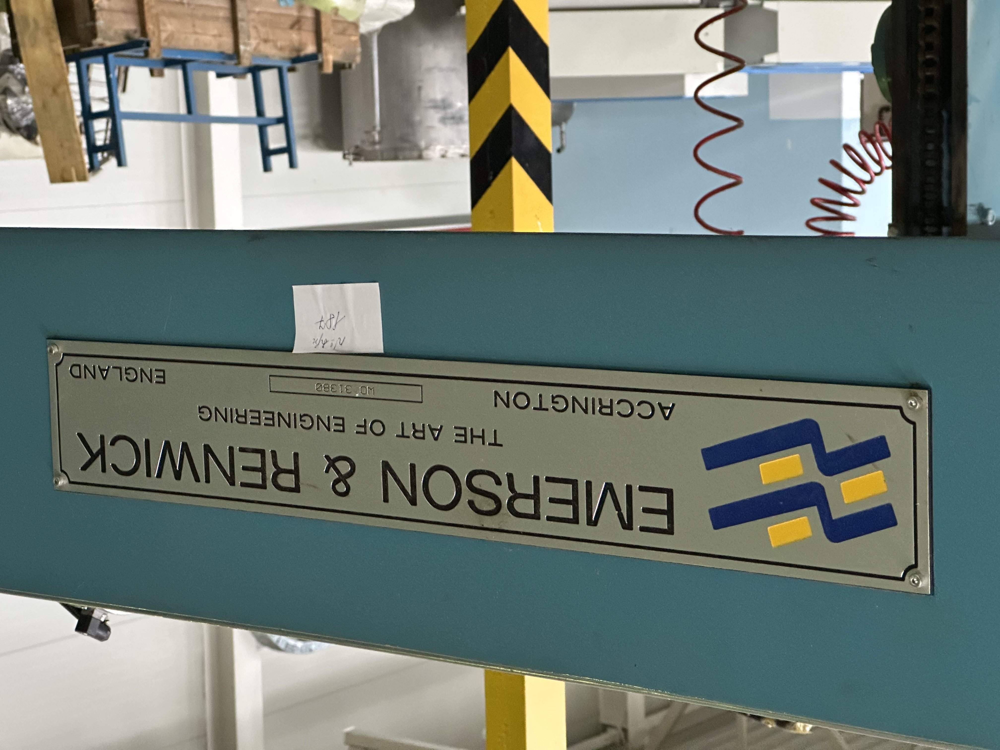 Emerson & Renwick Emerson & Renwick WO 31543 Ligne de production complète