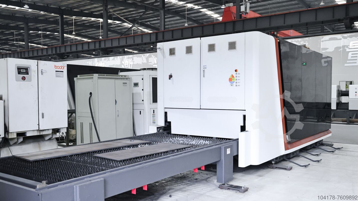 Full protected laser cutting machine Bodor P Series 30KW