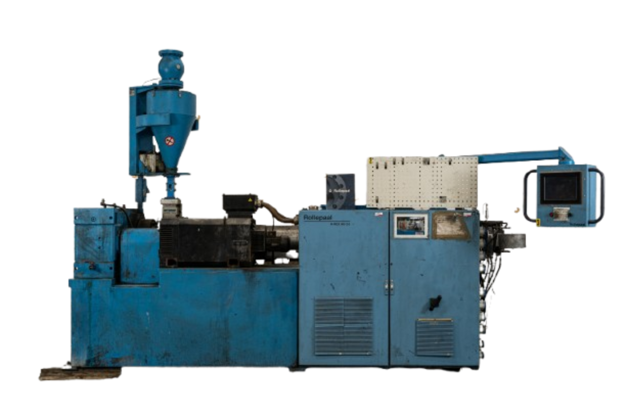 Extrudeuse monovis Rollepaal B.V. A-Rex 90-33