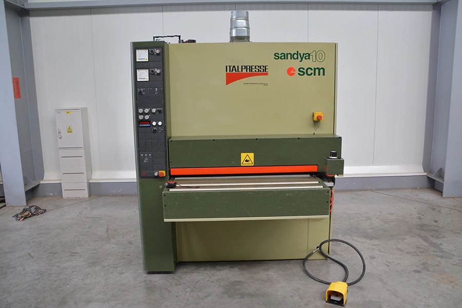 Ponceuse calibreuse large bande SCM Sandya 10