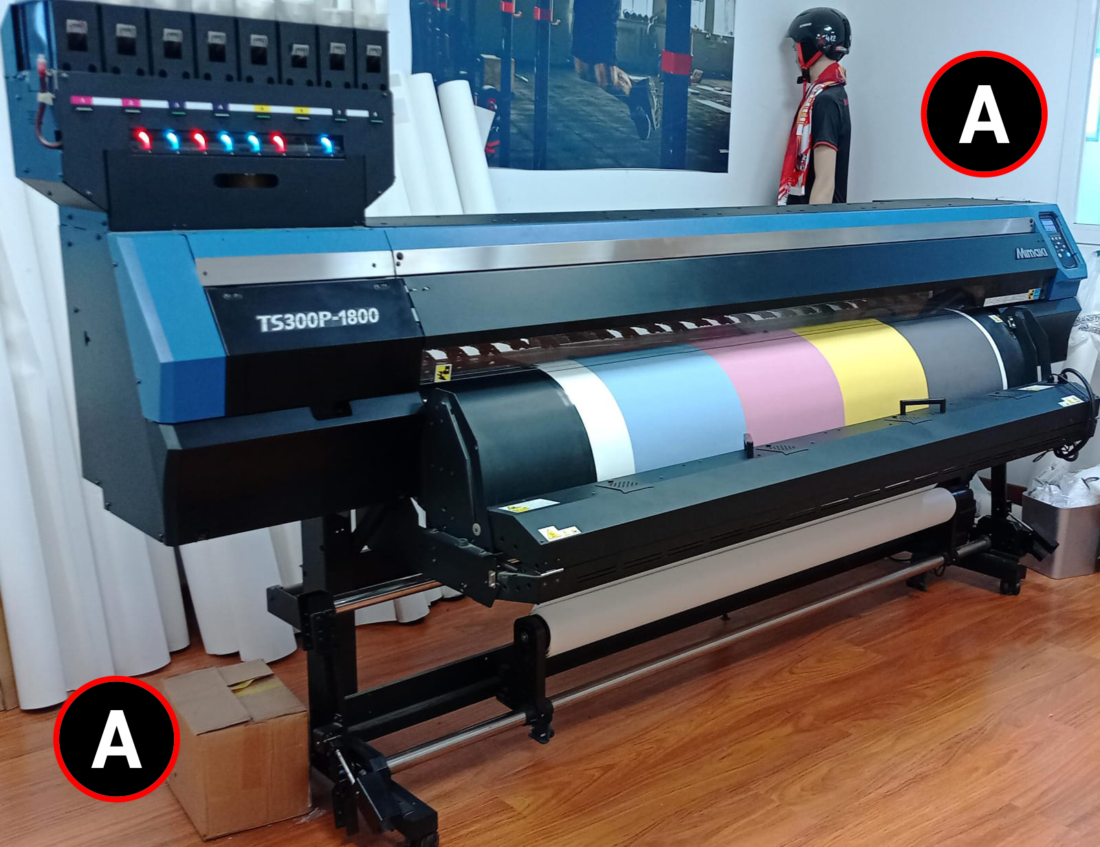 Lot de 2 imprimantes Mimaki TS300P-1800