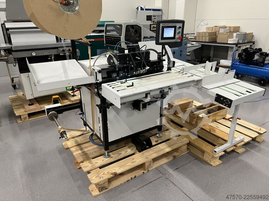 Book binding machine Renz Autobind AB 500 HS + KAS-300 Semi-Automatic Spiral Binding Machine