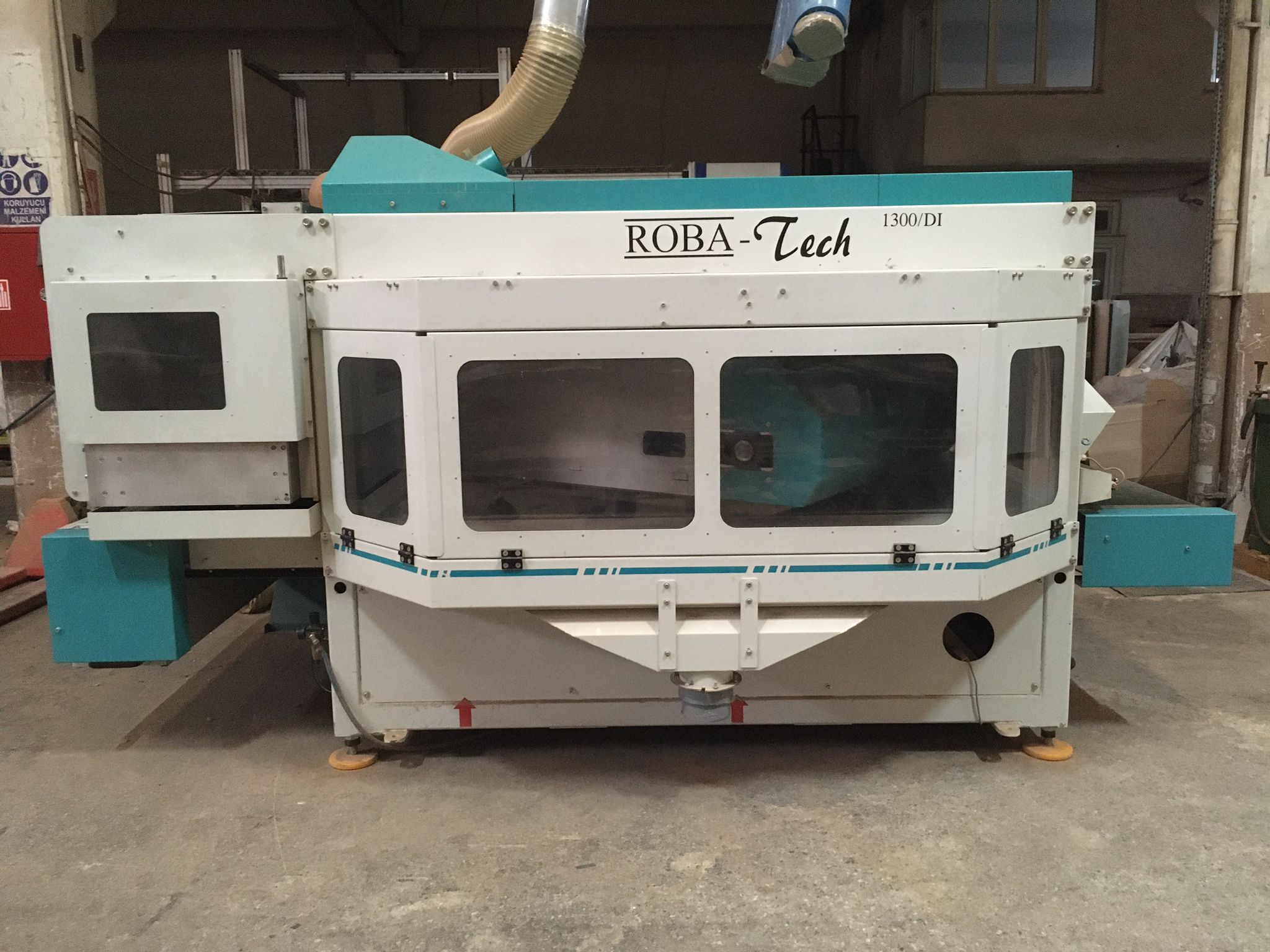 Ponceuse calibreuse large bande mb maschinenbau Roba-Tech 1300/D1