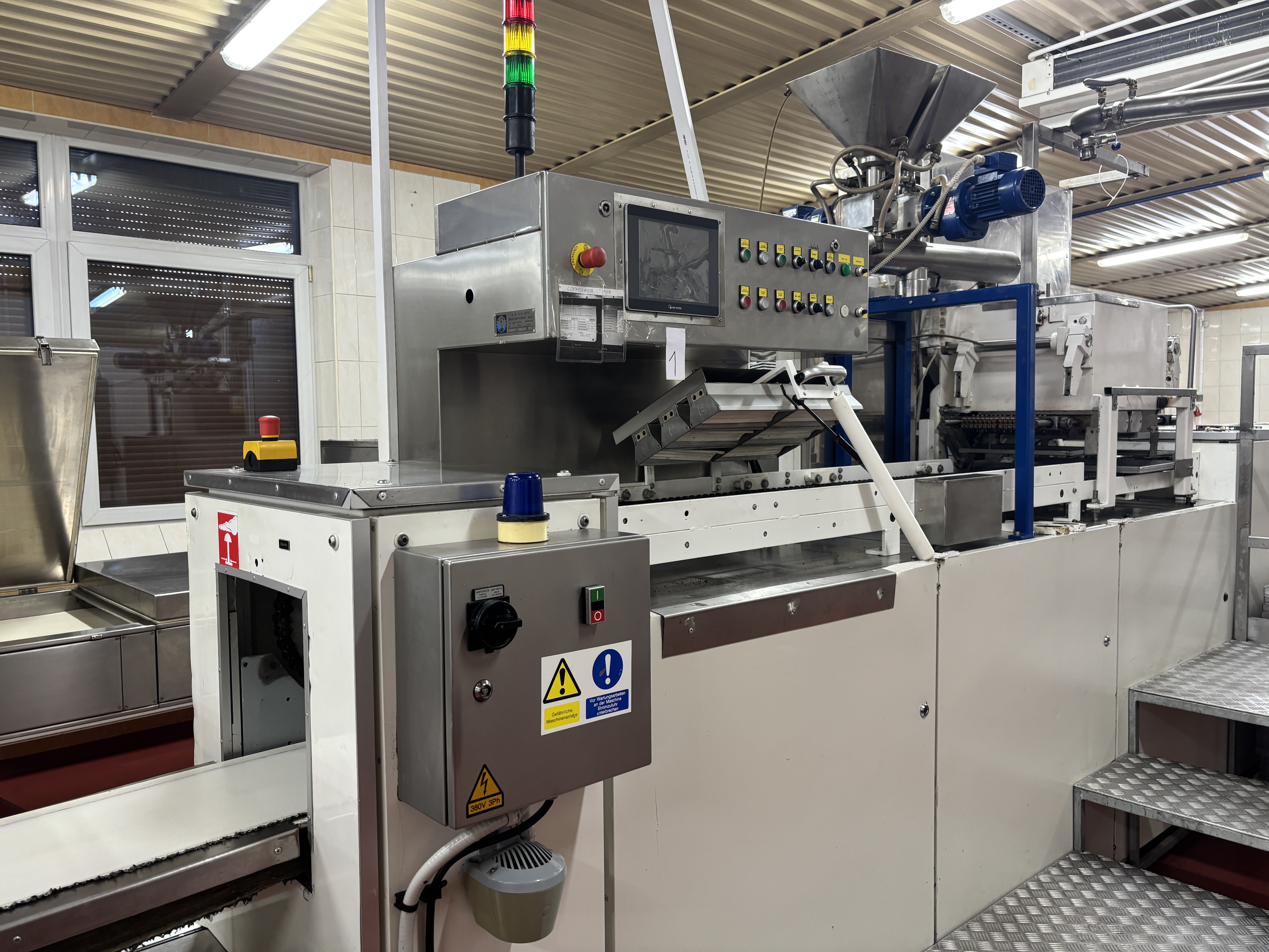 Machine de production de chocolat Nielsen Maskinfabrik M30 One Shot