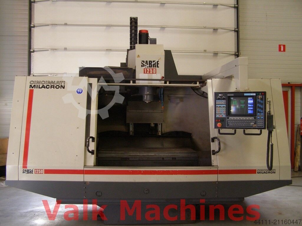 VMC Cincinnati X: 1270 mm Cincinnati Millacron Sabre 1250