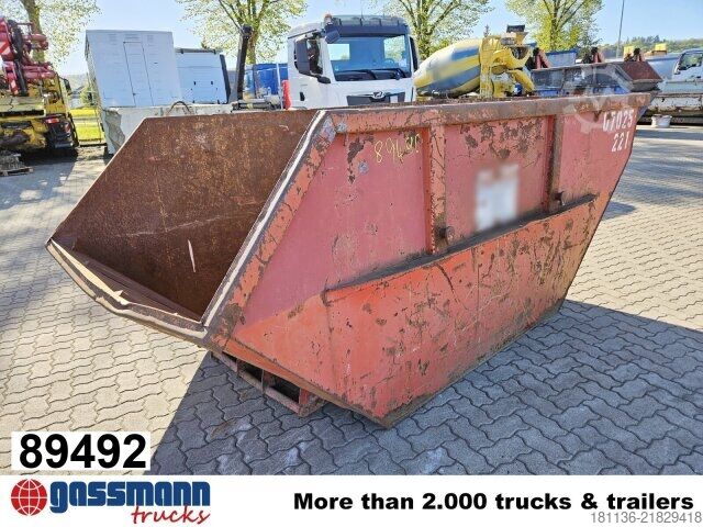 Roll-off container Absetzcontainer ca. 7m³ offen
