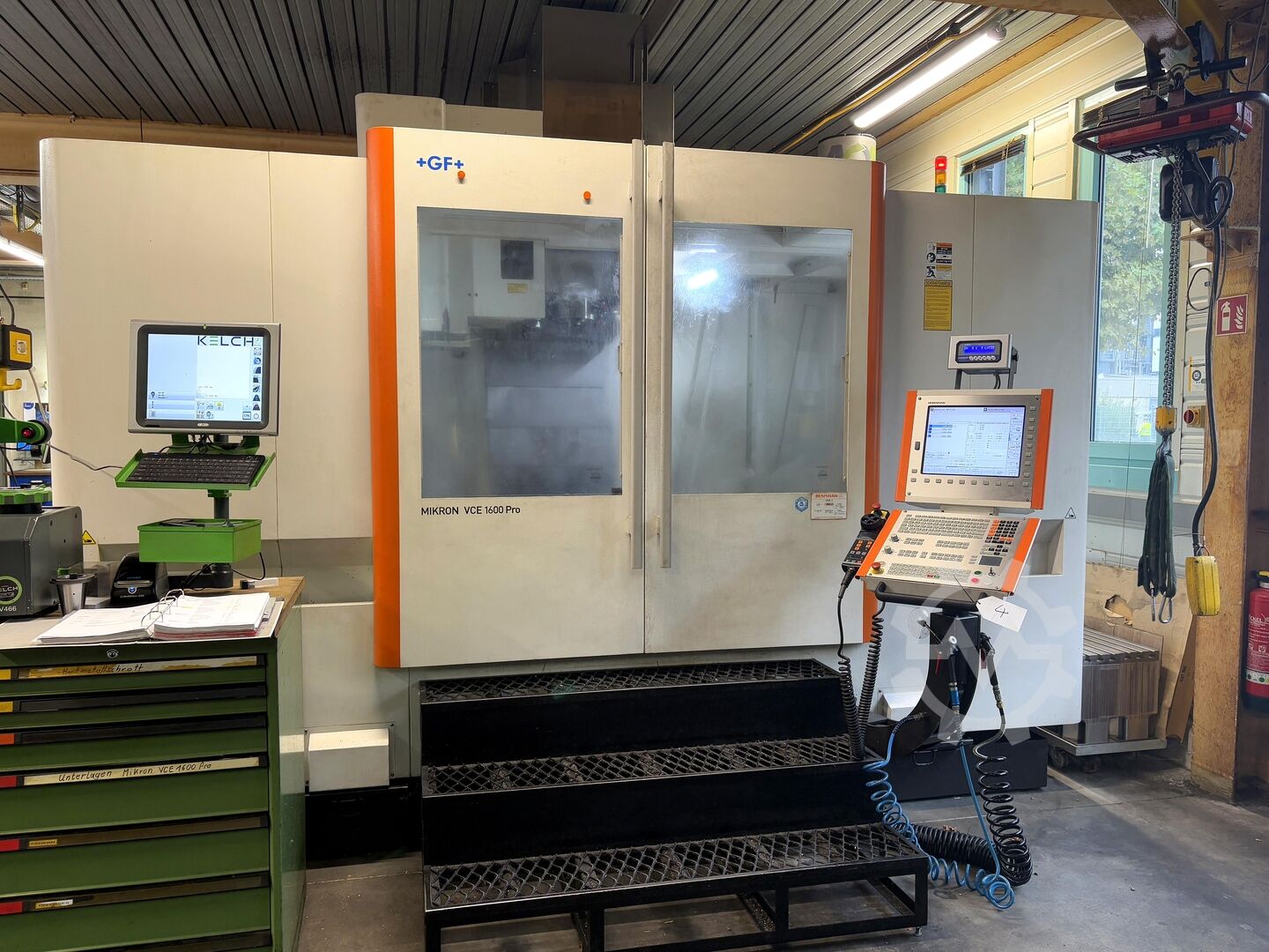 Vertical machining center AGIE CHARMILLES/MIKRON VCE 1600 PRO
