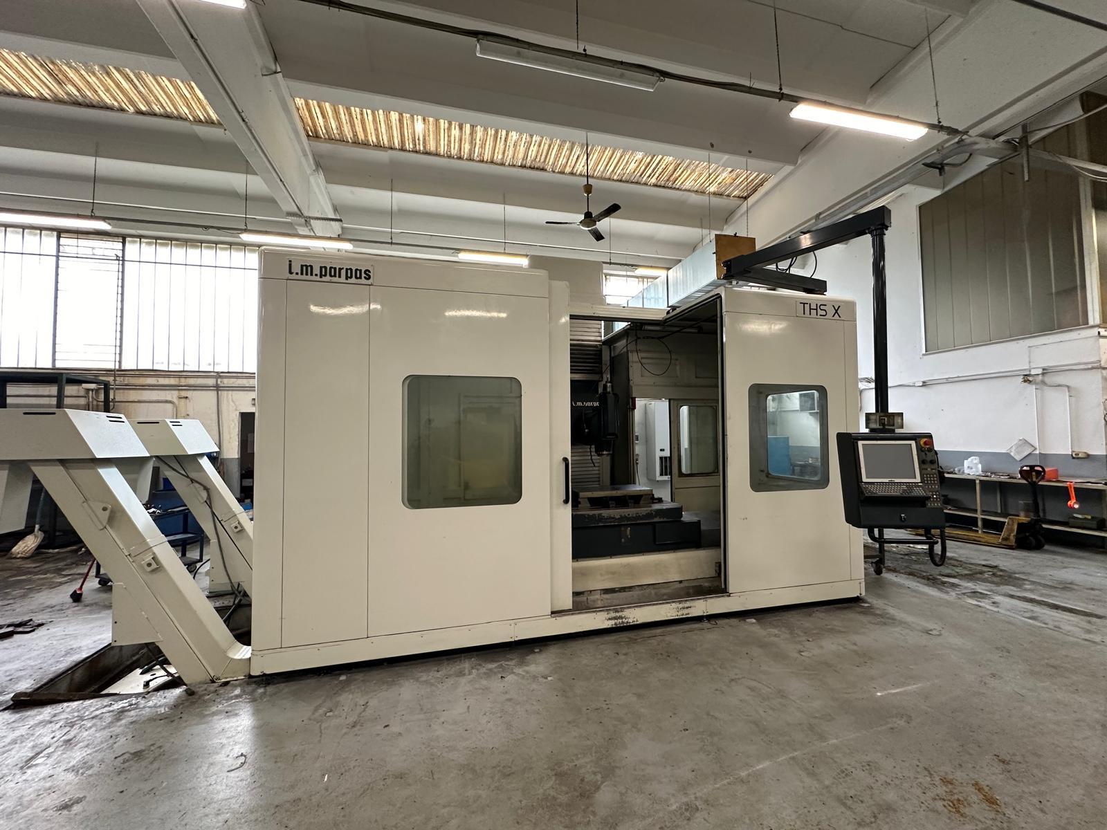 Fraiseuse cnc à banc fixe PARPAS THS X