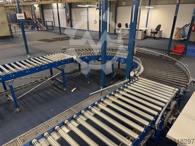 Roller conveyor Blum angetriebene Rollenföderbahn