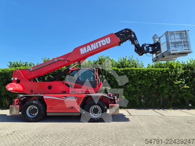 Telescopic forklift Manitou MRT 3050+ (5t winch + platform)
