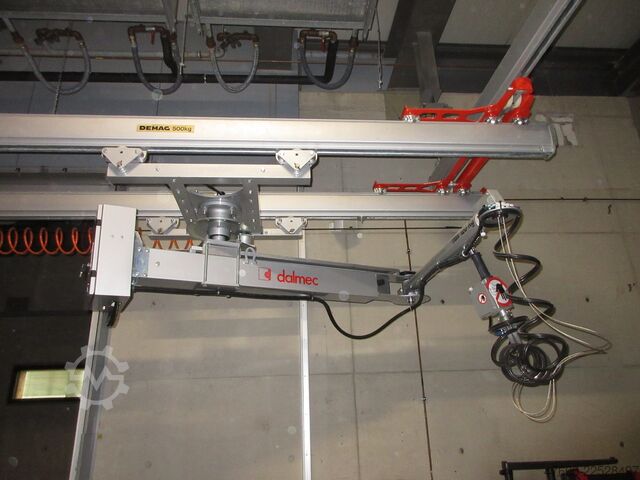 Crane sky Crane overhead crane Crane runway Demag Portalkran KBK2 500KG Kettenzug KBK II 4x4m 120Kg Dalmec Manipulator