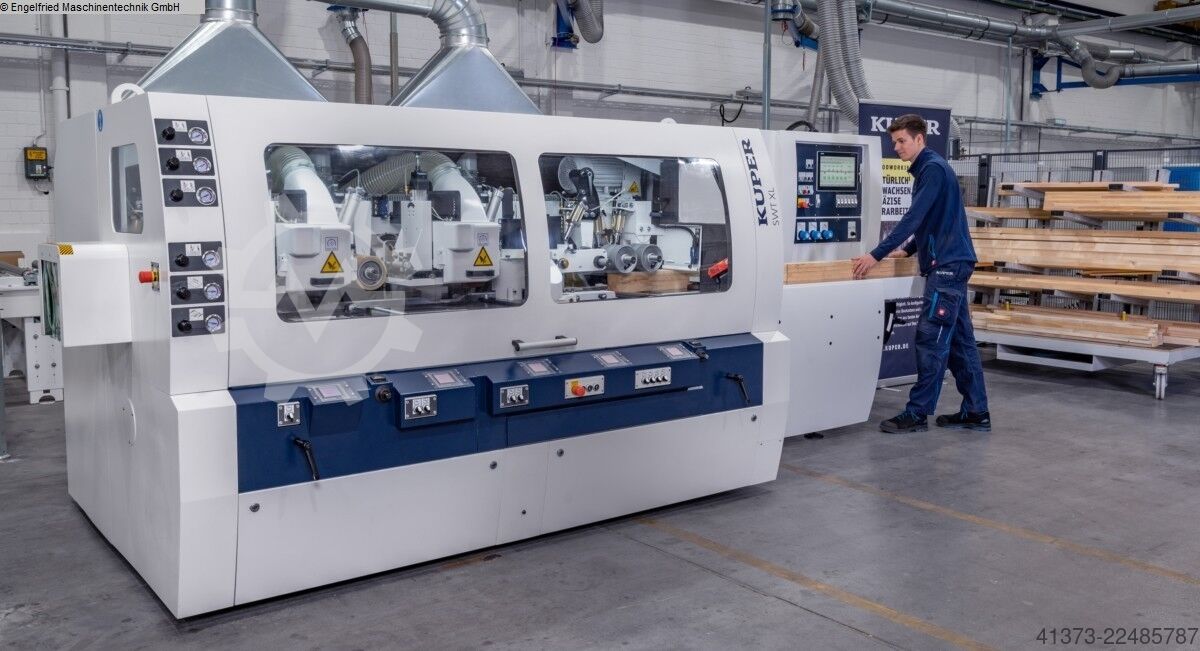 4 side moulder KUPER SWT XL-6 Fenster, CNC-Spindeln