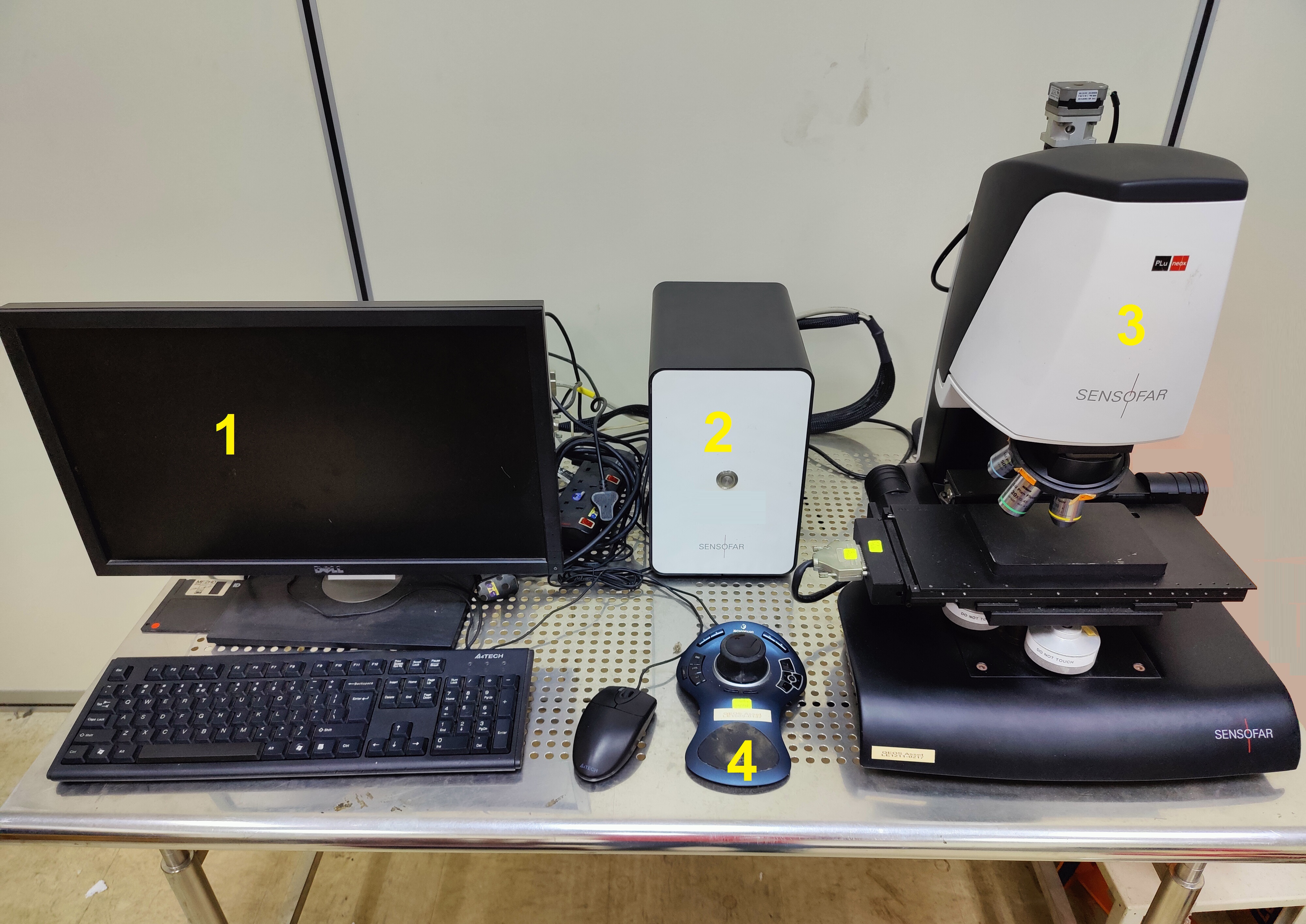 Profileur optique 3D et systèmes d'inspection d'endoprothèses SENSOFAR PLU-NEOX avec platine X-Y motorisée