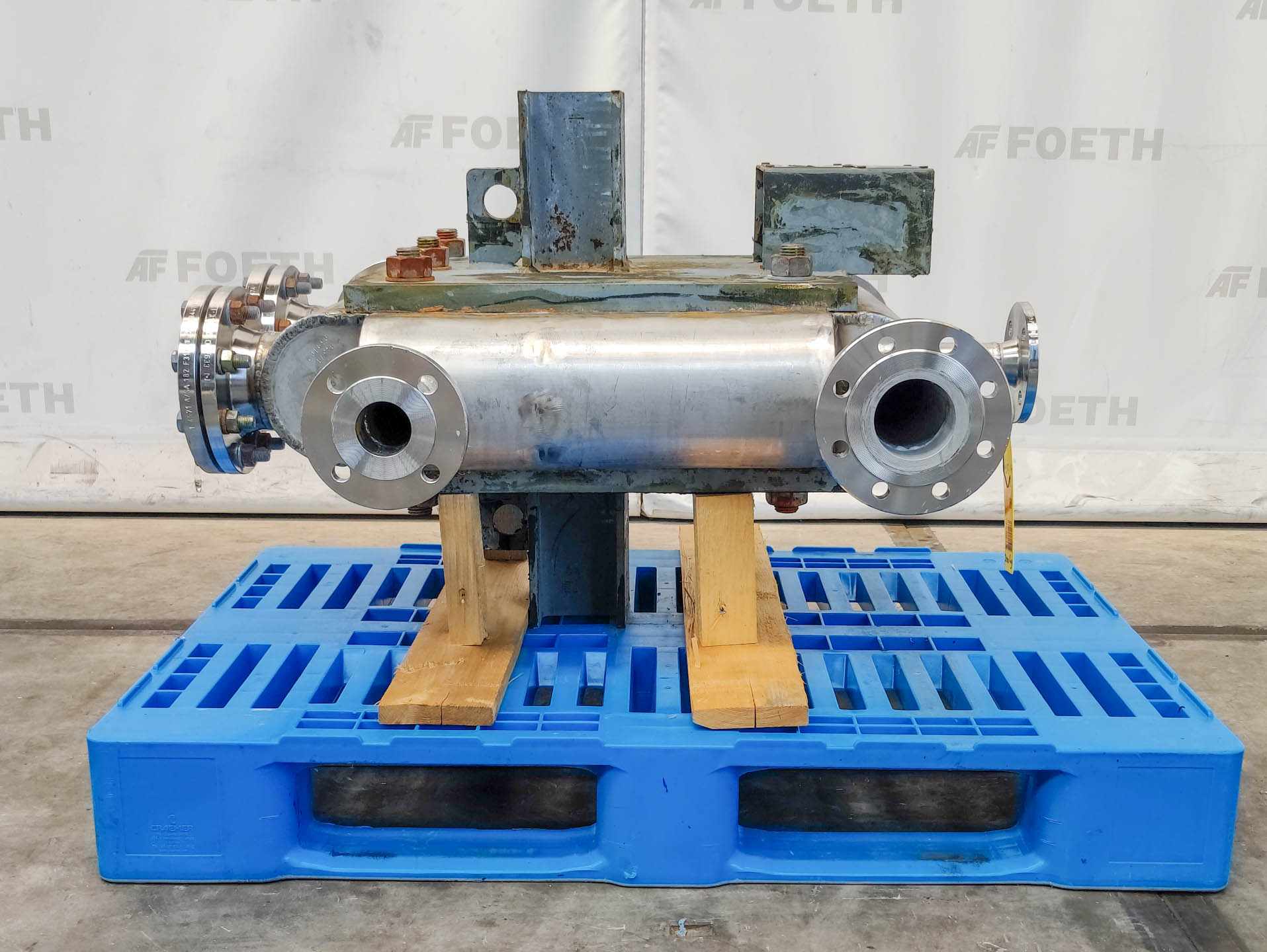 Unex Hybrid; fully welded plate heat exchanger - Echangeur de chaleur à plaques
