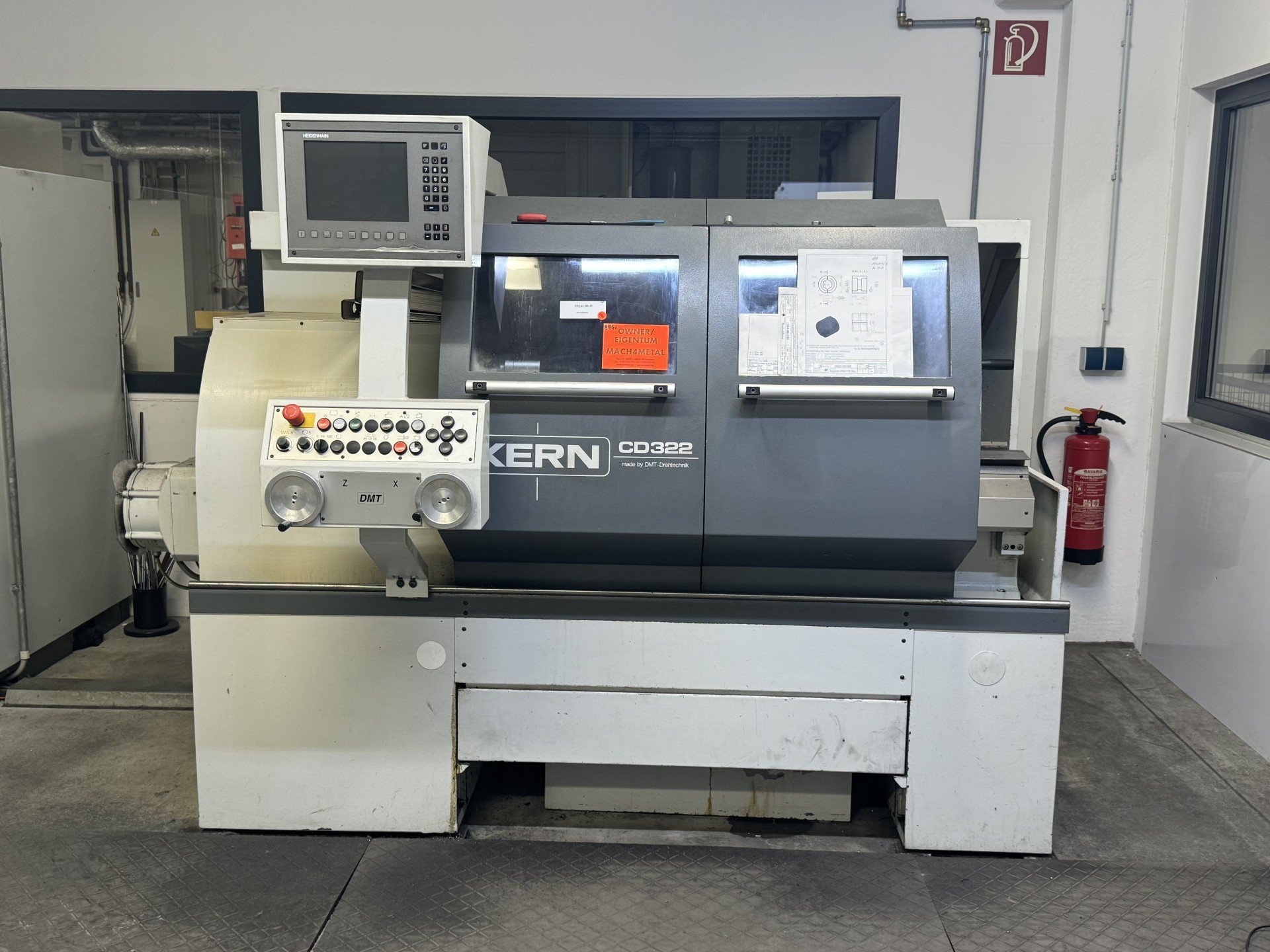 Tour cnc DMT KERN CD 322