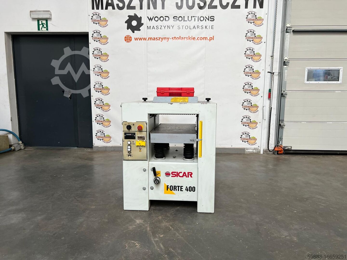 Thickness planer SICAR Forte 400